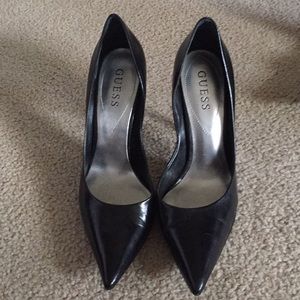 Guess leather heels